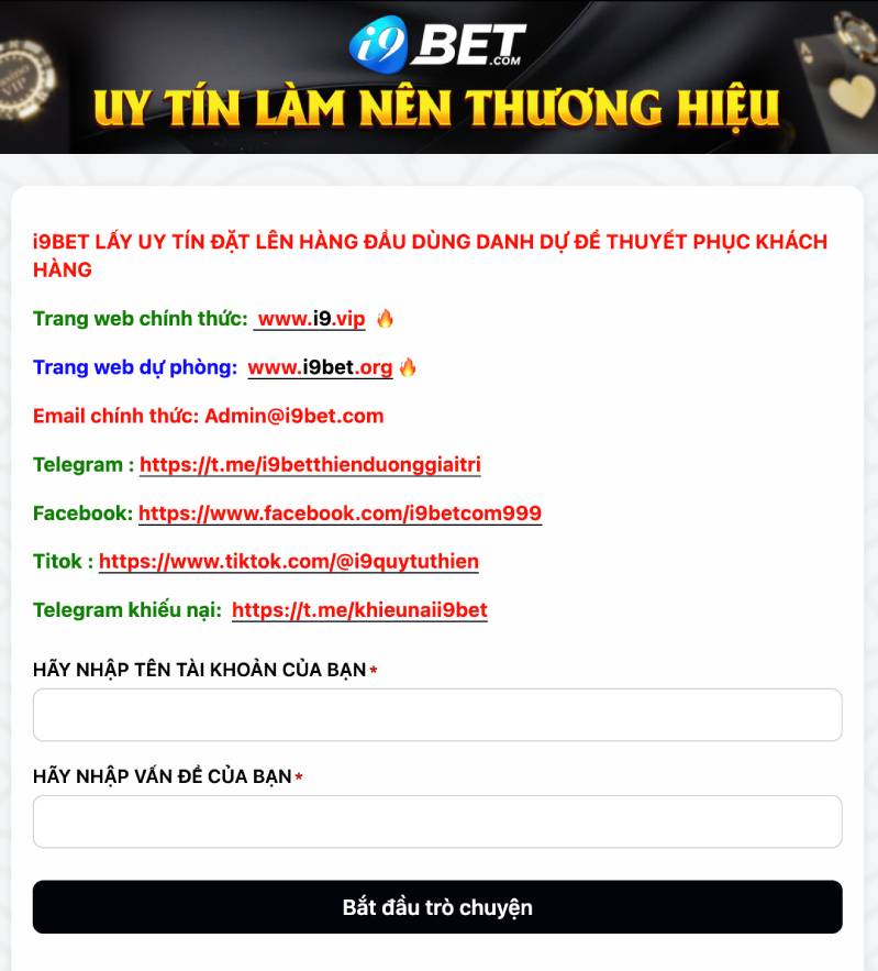 Liên hệ qua dịch vụ trực tuyến trên website