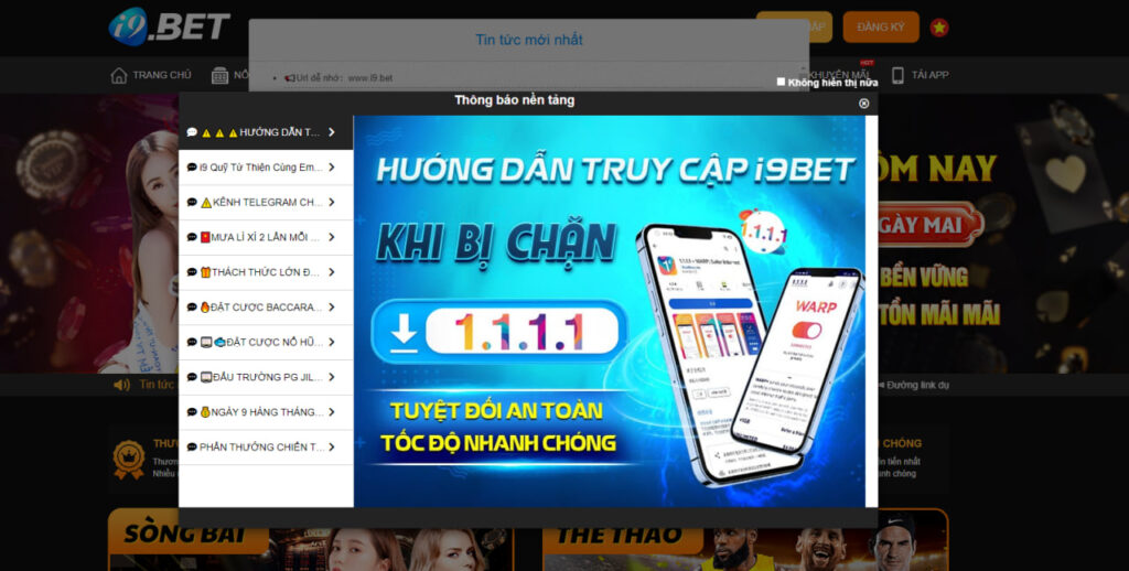 I9bet - Trang chủ i9bet com Link vào nhà cái casino i9 bet nhận 100k 16 i9bet ink - thương hiệu được cấp phép cung cấp link vào nhà cái i9bet